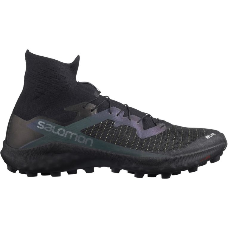 Black Salomon S/Lab Cross 2 Men\'s Trail Running Shoes | PH 60239M